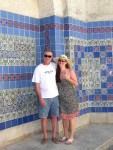 Greg and Gayle at Wrigley Memorial  1122 
