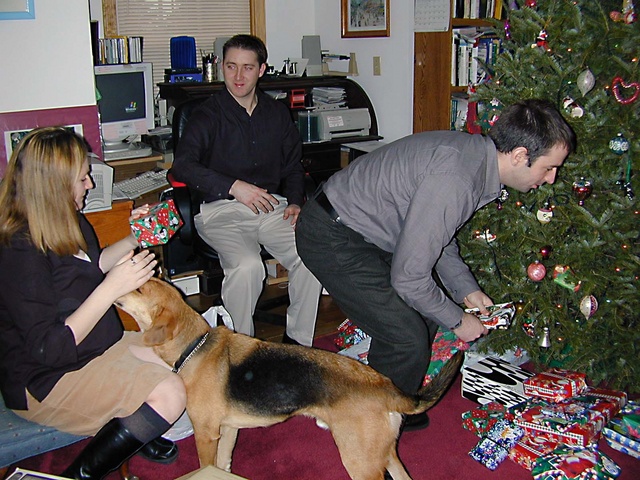 Christmas morning