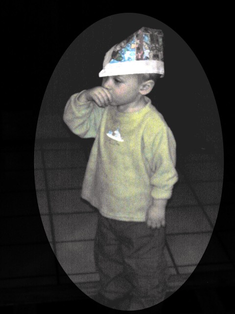 No flash, salvaged with PS