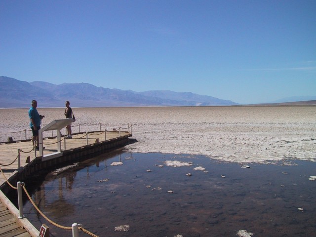 Bad Water Basin 279 feet BELOW sea level   