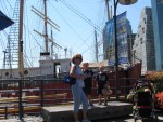 Cast n kids at SeaPort 0975
