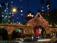 Highlight for Album: Mission Inn Christmas Light Show