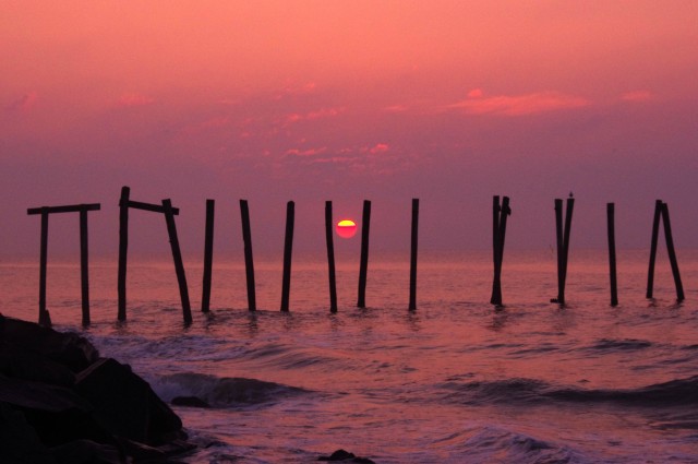 Sunrise at 59th St. Ocean City, N.J   3264